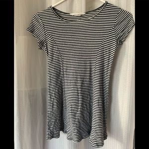 Blank and white shirt